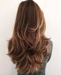 If you want to alleviate your hair care, layered haircuts for long hair are the best way to go. Pin Em Hair