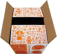 Charles S Anderson Design Co Customink Shipping Box Box Packaging Design Box Design Carton Design