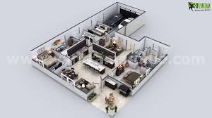 List of kerala home design with 3d elevations house plans from top architects | best architects who help to submit online building permit application along with complete architectural drawing in india. Artstation Beautiful Modern 3d House Floor Plan Usa Yantram Architectural Design Studio