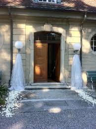 Gartensaal Villa Boveri Rosa Blumen Rosa Blumen