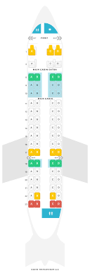 Mapa De Asientos Bombardier Crj700 Cr7 V2 American