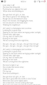 Pin On Song Lyrics