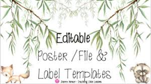 Below is a list of all our label sizes with a detailed drawing (jpg), a downloadable microsoft word® template (doc), an adobe acrobat® scaled (pdf) label template and template files for use in. Free Editable Poster File Label Templates By Inspiring Little Leaders