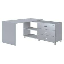 Finden sie schreibtisch angebote von bauhaus und weiteren händlern. Phonix Miami Schreibtisch L X B X H 120 X 145 X 76 Cm Grau Bauhaus