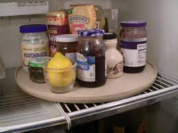 Use these clever fridge organization ideas to keep your fridge (and freezer) organized and clean! Using A Lazy Susan In Your Fridge Thriftyfun