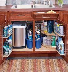 I had other things on my agenda, but knew i needed to help her with the cleanup. Organizing Under The Sink The Space Under The Kitchen Sink Is A Challenge So Many Plumbing Parts Are In The Wa Home Diy Organization Hacks Home Organization