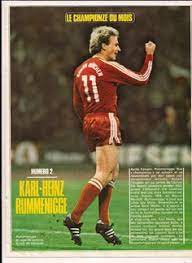 This is the shirt number history of michael rummenigge from karriereende. Karl Heinz Rummenigge