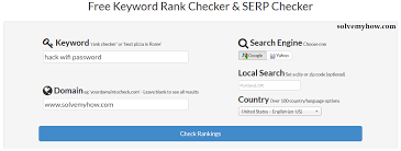 5 Free Google Keyword Ranking Checker Tools Keyword Ranking Social Media Strategies Social Media