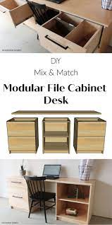 Maybe you would like to learn more about one of these? Diy Cabinets And An Easy Modular Home Office Desk Idea