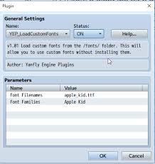 Do whatever you want with this code as long you give me the credit on the credits of your game. Can T Change Default Font Through Gamefont Css Rpg Maker Forums