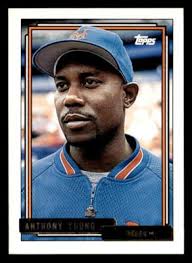 Anthony Young 1992 Topps Card #148 New York Mets