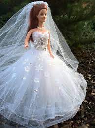 Barbie braut puppe blond anziehpuppe barbie hochzeit barbie hochzeitskleid galeria karstadt kaufhof. Puppenkleidung Barbiekleid Brautkleid Ein Designerstuck Von Kreativer Hadasch Bei Dawanda Braut Barbie Kleider Puppenkleidung