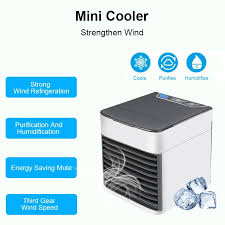 Cfmour portable air conditioner fan, personal air cooler fan with 3 speed mode, quiet small evaporative humidifier air cooler desk table fan for home office bedroom, include ac adapter. Portable Air Conditioner Sri Lanka Air Coolers Price List 2021