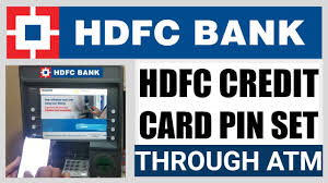 Hdfc credit card atm pin number forgot. How To Generate Pin For Hdfc Credit Card In Atm Machine How To Set Hdfc Credit Card Pin In Atm Youtube