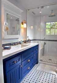Tiling your bathroom walls is an effective way to protect the room from day to day exposure to water and steam while adding here's another stenciled floor tile idea for your bathroom. 75 Beautiful Bathroom With Tile Countertops Pictures Ideas July 2021 Houzz