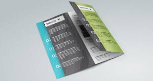 Repost Template De Folder Dobravel Gratis Clube Do Design Molde Para Folheto Brochura Clube Do Design