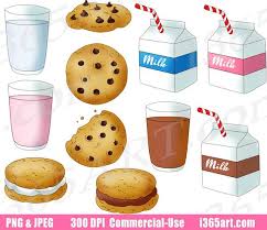 You are free to edit, distribute and use the images for unlimited commercial purposes without asking permission. Buy 3 Get 1 Free Milk And Cookies Clipart Milk And Cookies Clip Art Chocolate Chip Milk Cartons Glass Of Milk Commercial Download By I 365 Art Catch My Party