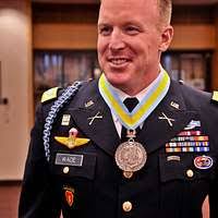 U.S. Army Maj. Mark Wade, the operations officer for
