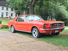 Image result for Poppy Red 1964 Mustang