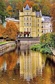 Golden Karlovy Vary Czech Republic Once Karlsbad Austria Before That Part Of Bohemia Beautiful Places