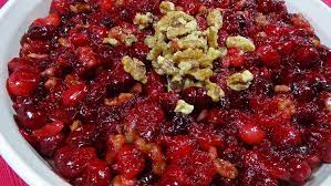 My youngest wants me to cook turkey all the time just to have this dish. Boston Market Cranberry Walnut Relish Copykat Recipes Thanksgiving Dishes Cranberry Sauce Recipe