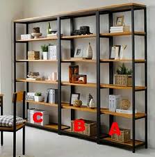 Buy vasagle tv stand with adjustable storage shelves, entertainment center for 50 inch tv, tv console with sliding barn doors, tv cabinet, industrial design, rustic brown ultv45bx: Standing Shelves Making Space Easy Savillefurniture Shelving Wood Bookshelves Home Decor