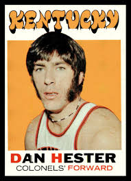1971-72 Topps Dan Hester Rookie #166 Kentucky Colonels