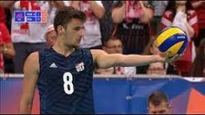 Brazil's bruno schmidt picks up a short shot/ed chan, vbshots.com. Tj Defalco Volleyball Highlights I King Of The Bic I Team Usa Volleyball I Best Actions Youtube