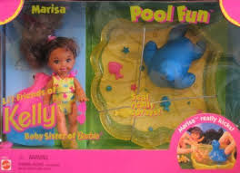Vintage barbie kelly & tommy power wheels doll playset sealed new misb 1997. Barbie Kelly Pool Fun Marisa Doll Playset