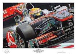 Lewis Hamilton Monaco Limited Edition F1 Art Print Etsy F1 Art Lewis Hamilton Racing Art