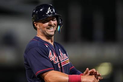Today, the #Braves signed INF Kyle Farmer and INF Dominic Smith to  one-year, split contracts for the 2026 season. Both infielders have made  the opening day roster. #Braves #MLB #Baseball