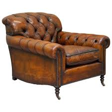 Stunning George Smith Bulgari Aged Cigar Brown Leather Chesterfield Armchair Brown Leather Chesterfield Armchair Furniture