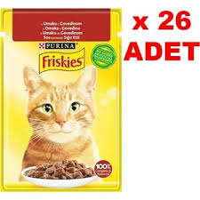 Friskies 85 Gr Sigir Etli Kedi Yas Mama 26 Adet Fiyati