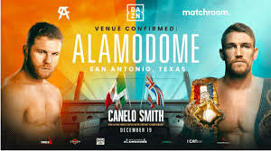 Fecha, hora, canales de tv y dónde ver en vivo y en directo online.marca claro. Canelo Alvarez Vs Callum Smith Will Unfold At Alamodome In Texas On Dec 19 Ny Fights