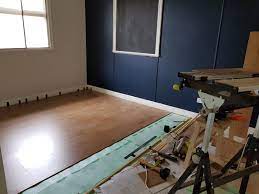Install the second plank next to the first by aligning the tongue into the groove and press the plank down to snap it in place. Lesson S Learned And Mistakes Made Installing Ikea Tundra Flooring Steemit