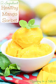 Besuche unseren shop noch heute. Healthy Mango Sorbet Recipe Only 2 Ingredients Running In A Skirt
