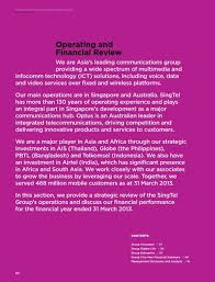 Additionally, investment analyst typically reports proficient in investment analysis software such as broadridge investment accounting, instream or finfolio. Download Pdf Singtel