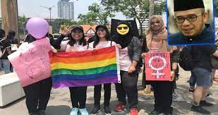 Apabila aktivis yang memperjuang golongan lesbian, gay, biseksual dan transgender (lgbt), datin marina mahathir mendesak agar hak kesamarataan dari sudut hak asasi diberi kepada golongan lgbt, maka desakan beliau ini kemudiannya mendapat reaksi seorang doktor, dr. Himpunan Lgbt Haiwan Pun Pelik