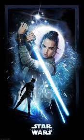 Jedi Rising Star Wars Poster Star Wars Comics Rey Star Wars