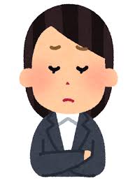 いろいろな表情のスーツを着た人のイラスト（女性） | かわいいフリー ...