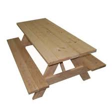Buy products such as outsunny 6' wooden outdoor folding patio camping picnic table set with bench at walmart and save. 50 In X 68 In Whitewood Picnic Table 6 Ft Picnic Table Kit At The Home Depot Picnic Table Picnic Table Kit Diy Picnic Table