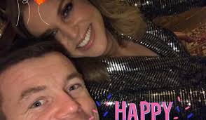 Brian O'Driscoll and Amy Huberman were partying in Laois last weekend