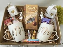 Pack in a bottle of their favorite red and gift with a note to save for their first anniversary! Luxury Personalised Wedding Anniversary Gift Box Hamper Mr Mrs Special Couple Ebay