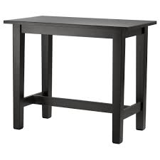 It has an extra leaf that is able to be stored under the table top when it isn't in use. Ikea Kitchen Bar Table Home And Aplliances