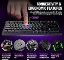 Amazon.com: VSDINSIDE Macro Keyboard, Full-Key Programmable ...