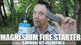 A fire starter can be a crucial tool in a time of need, so we've looked for options that can be counted on. How To Use The Friendly Swede Magnesium Fire Starter And Striker Youtube