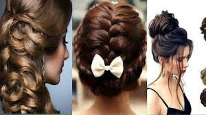 Can't figure out a hairstyle for western gown? Latest Wedding Juda Hairstyle For Gown Lehnga Western Dresses Party Wedding Guest Hairstyles Youtube