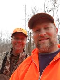 Steve Johnson and I got together for deer hunting. Good friends. Beautiful  weather.
