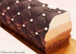 Buche 3 Chocolats Buche 3 Chocolats Recette Buche Chocolat Recette Dessert Noel
