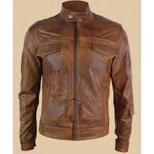 Men Vintage Brown Distressed Leather Jackets In Usa Uk Canada Australia Germany France Ashburn New York London Chicago Los Angeles Dallas Toronto P Distressed Leather Jacket Leather Jacket Mens Leather Coats